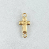 Herraje Crúz 0.4gr / 1.6cm / Oro 18K