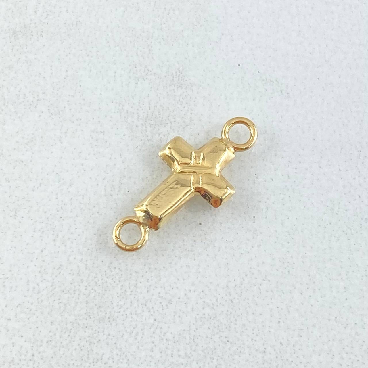 Herraje Crúz 0.4gr / 1.6cm / Oro 18K
