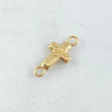 Herraje Crúz 0.4gr / 1.6cm / Oro 18K