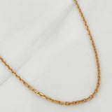Cadena Aro Seguido 4.15gr / 41cm / 1.35mm Oro Amarillo +3 18K $