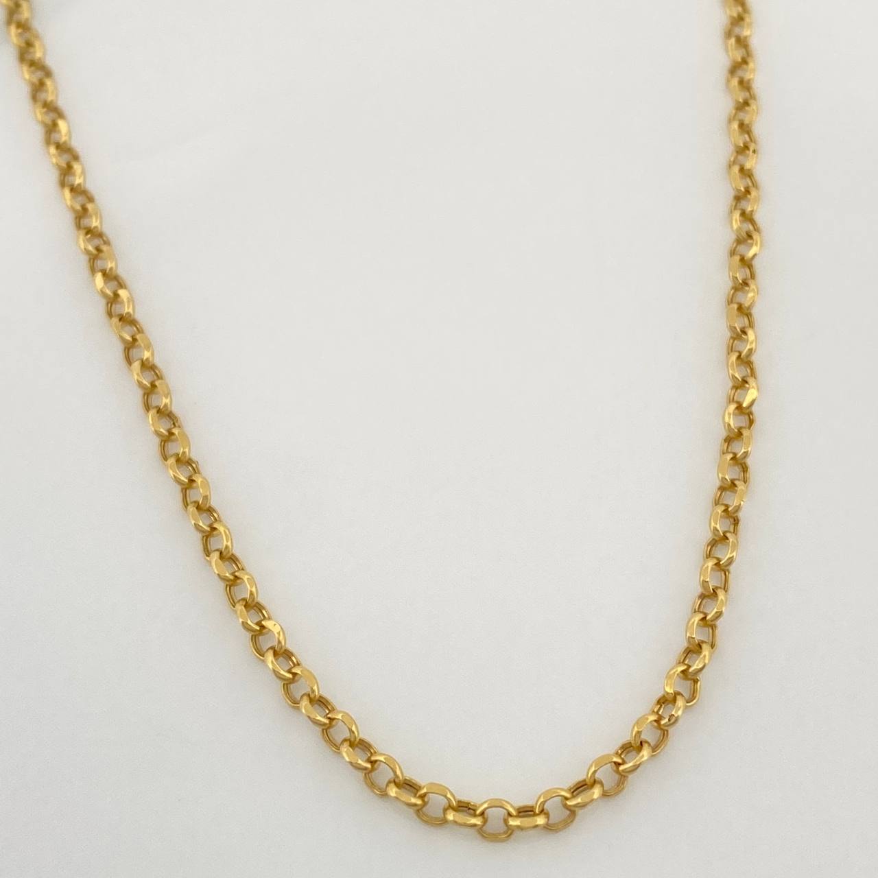 Cadena Roll-On 2.05gr / 45cm / 1.2mm Oro Amarillo +3 18K $