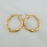 Candongas Kari 1.85gr / 2.3cm / Oro Amarillo 18K %