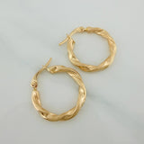 Candongas Kari 1.85gr / 2.3cm / Oro Amarillo 18K %