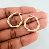 Candongas Kari 1.85gr / 2.3cm / Oro Amarillo 18K %