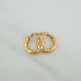 Candongas Mary 1.35gr / 1.5cm / Oro Amarillo 18K %