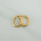 Candongas Mary 0.85gr / 1.4cm / Oro Amarillo 18K %