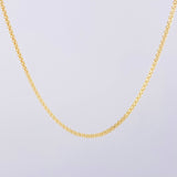 Cadena China 2.55g / 45cm / 1.4mm Oro Amarillo 18K