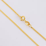 Cadena China 2.5g / 45cm / 1.4mm Oro Amarillo 18K