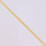 Cadena China 2.55g / 45cm / 1.4mm Oro Amarillo 18K