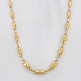 Cadena Rustica Barril 7.75 g / 60.1 cm / 3.63 mm Oro Amarillo 18K