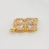 Herraje Trebol 1.7 g / 1.9 cm Oro Amarillo 18K