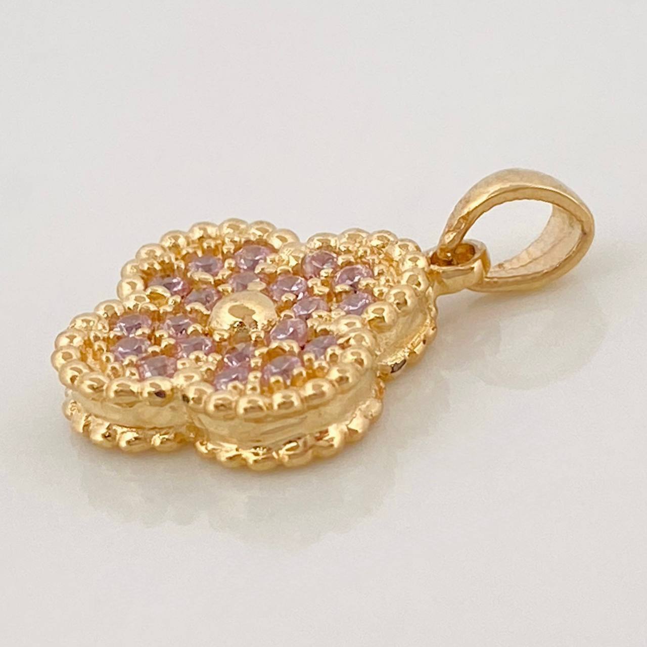Dije Trebol 2.9 g / 2 cm Oro Amarillo 18K