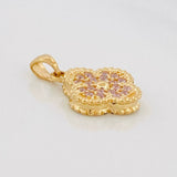 Dije Trebol 2.9 g / 2 cm Oro Amarillo 18K