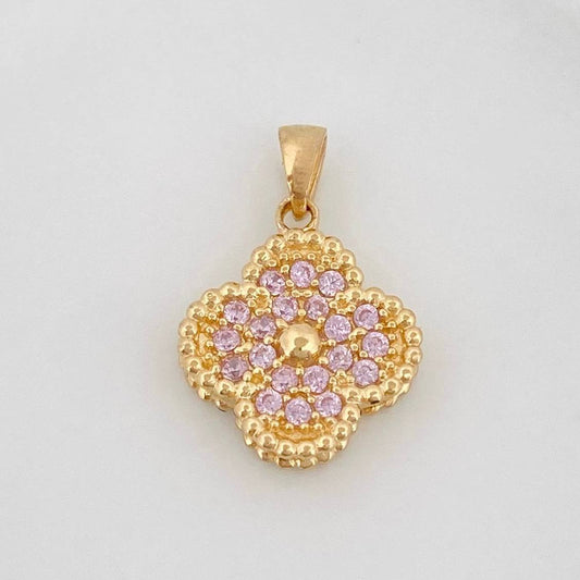 Dije Trebol 2.9 g / 2 cm Oro Amarillo 18K