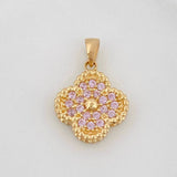 Dije Trebol 2.9 g / 2 cm Oro Amarillo 18K