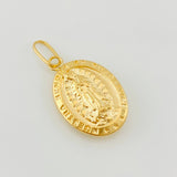 Dije Virgen de Guadalupe 1.05g / 2.5cm Oro Amarillo 18K