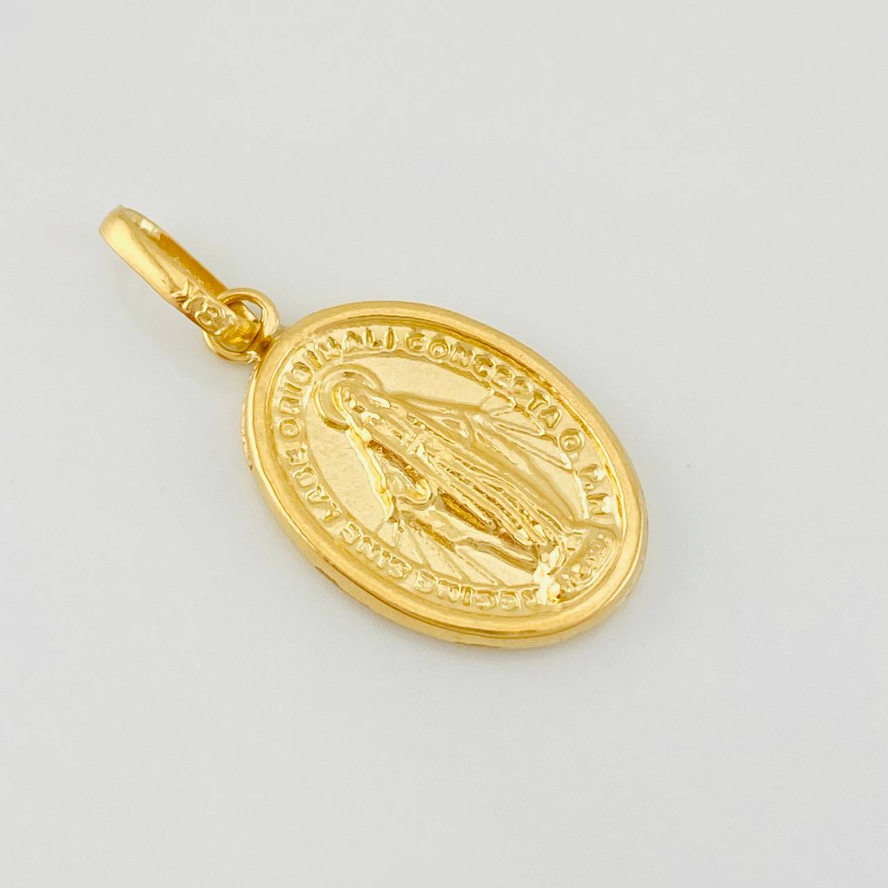 Dije Virgen Milagrosa 0.7g / 2.1cm Oro Amarillo 18K