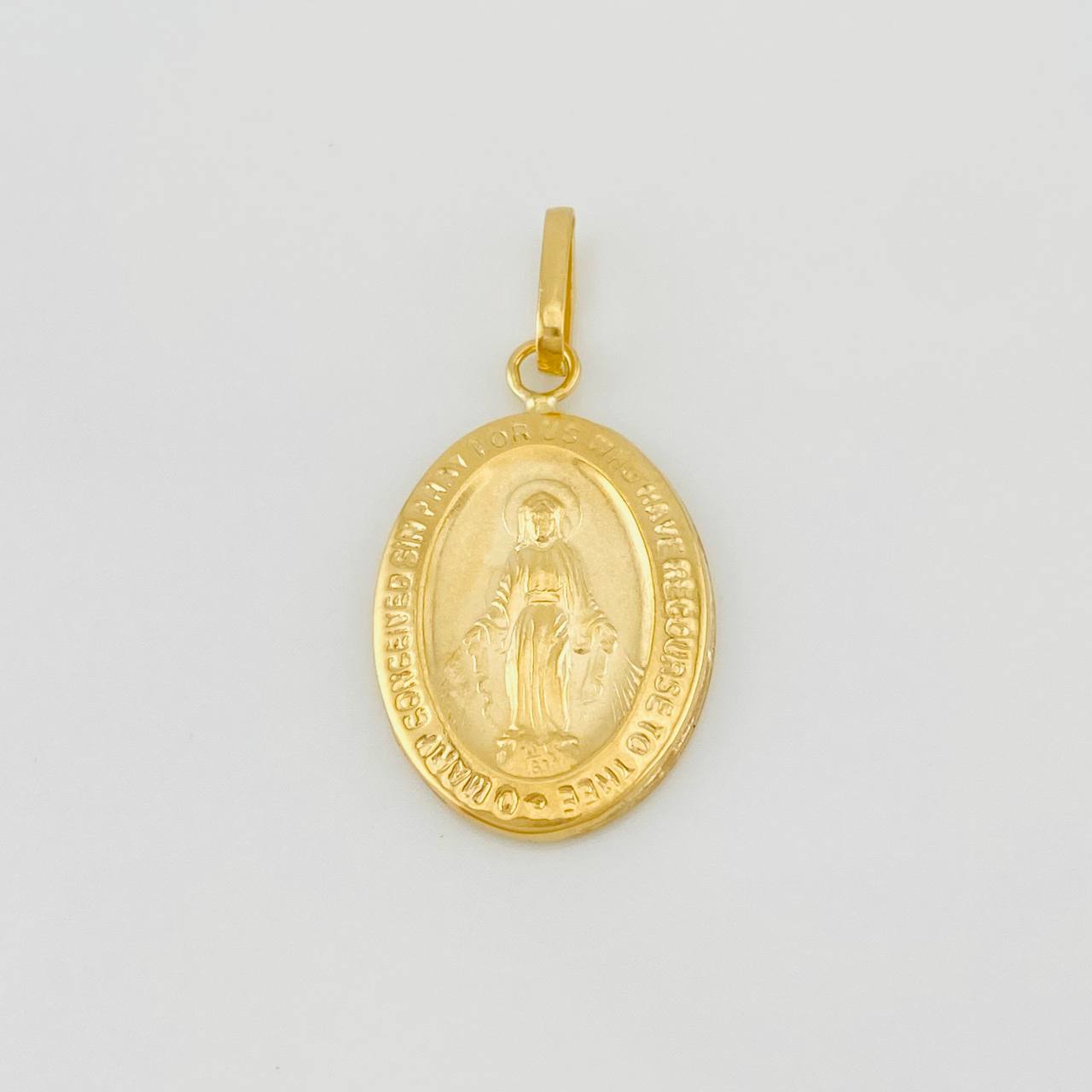 Dije Virgen Milagrosa 1.15g / 2.7cm Oro Amarillo 18K