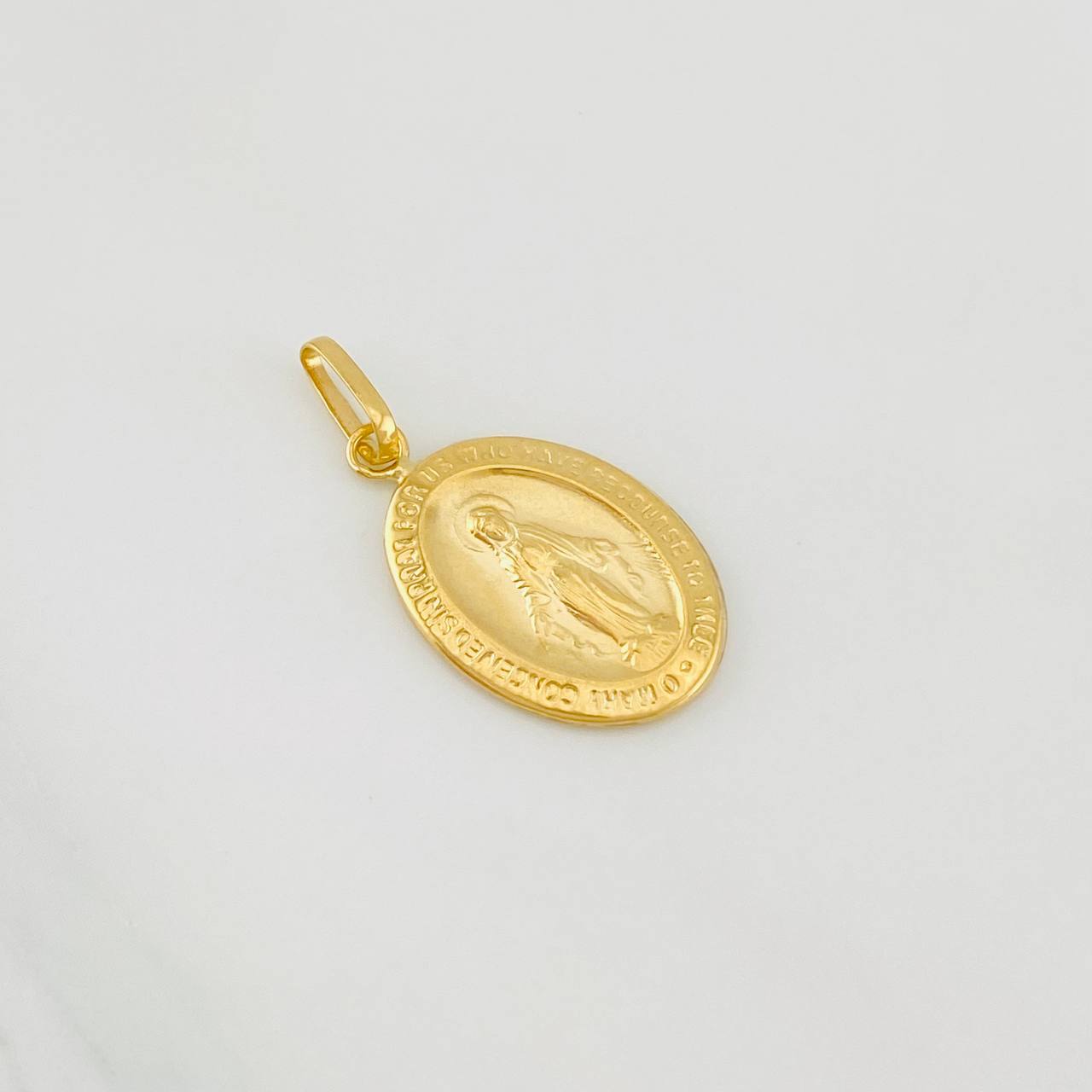 Dije Virgen Milagrosa 1.15g / 2.7cm Oro Amarillo 18K