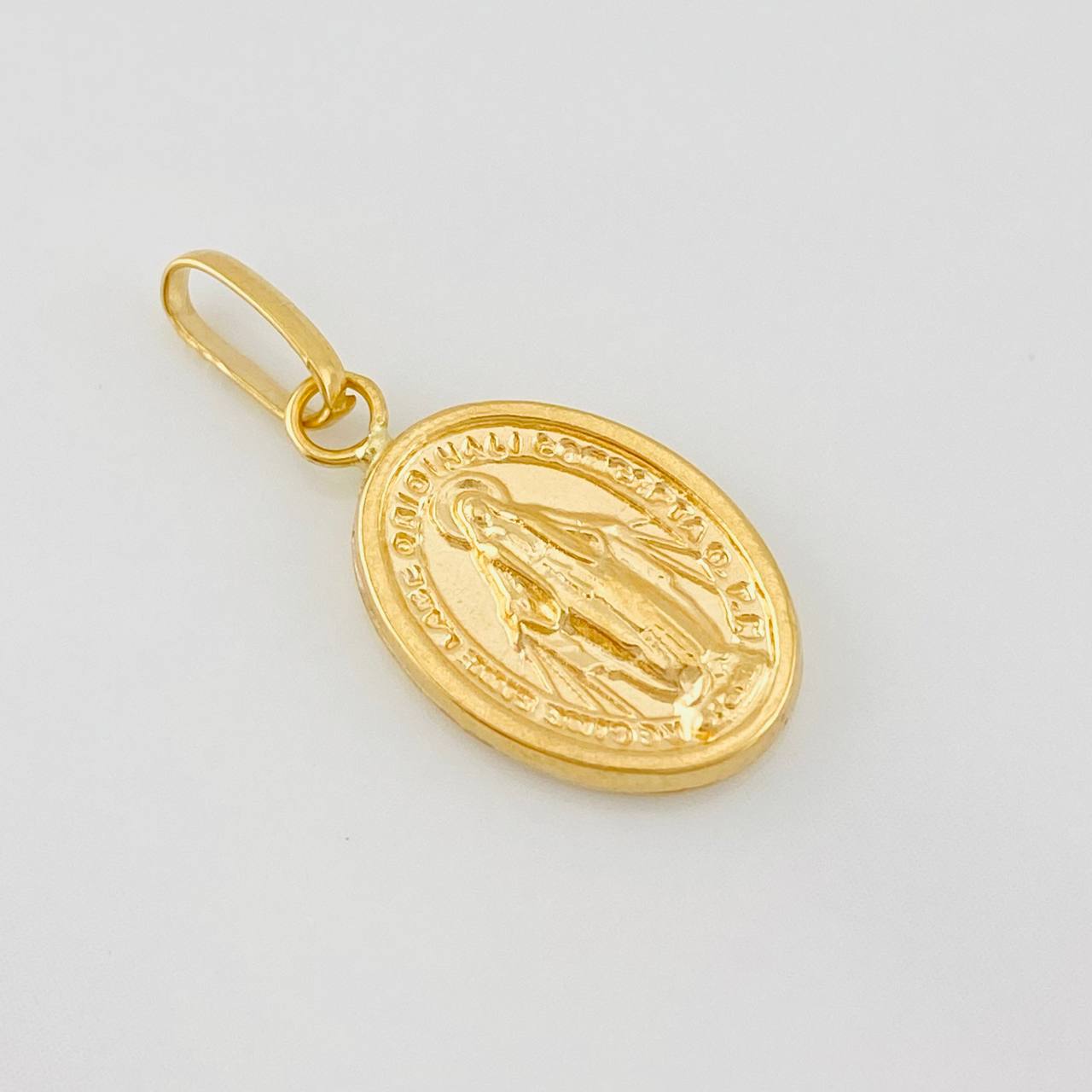 Dije Virgen Milagrosa 1.2g / 2.7cm Oro Amarillo 18K