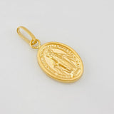 Dije Virgen Milagrosa 1.2g / 2.7cm Oro Amarillo 18K