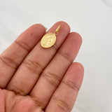 Dije Virgen Milagrosa 1.2g / 2.7cm Oro Amarillo 18K