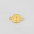 Herraje Virgen Milagrosa 0.5g / 1.6cm Oro Amarillo 18K