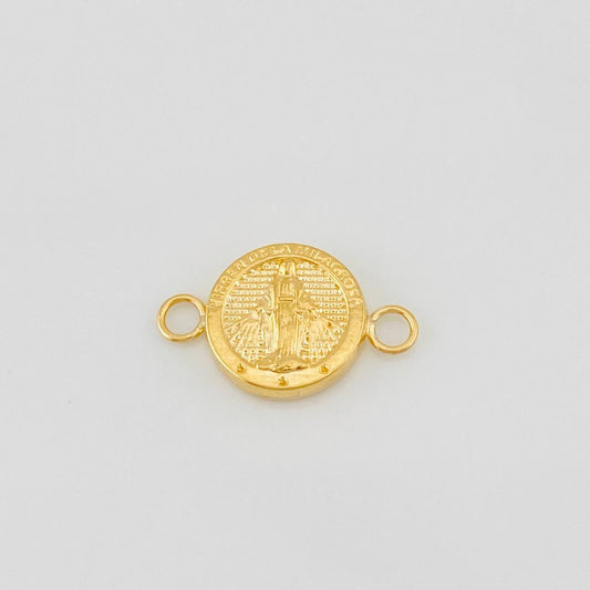 Herraje Virgen Milagrosa 0.5g / 1.6cm Oro Amarillo 18K