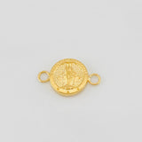 Herraje Virgen Milagrosa 0.5g / 1.6cm Oro Amarillo 18K