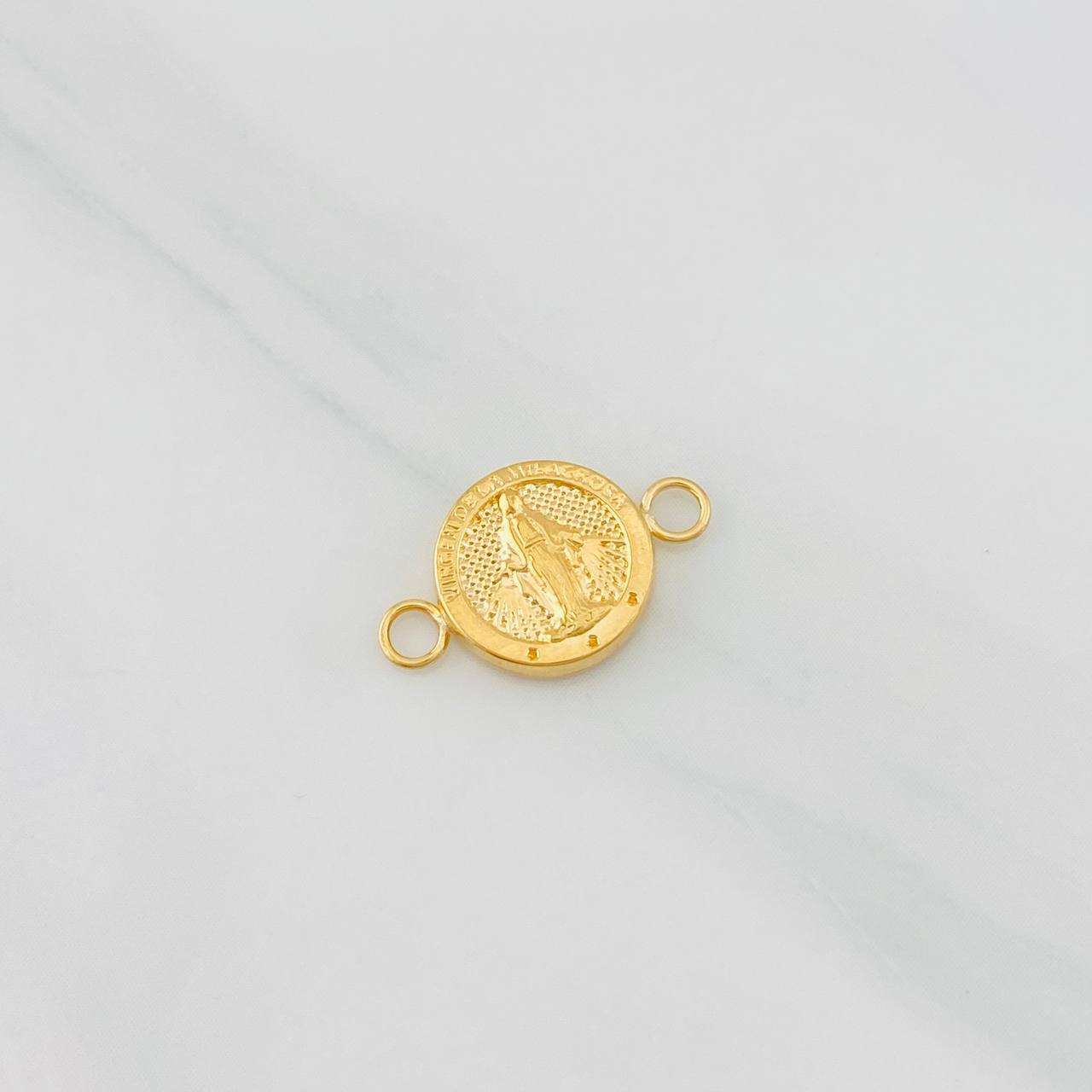 Herraje Virgen Milagrosa 0.5g / 1.6cm Oro Amarillo 18K