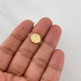 Herraje Virgen Milagrosa 0.5g / 1.6cm Oro Amarillo 18K