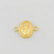 Herraje Virgen Milagrosa 0.6g / 1.5cm Oro Amarillo 18K