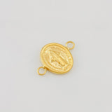 Herraje Virgen Milagrosa 0.6g / 1.5cm Oro Amarillo 18K