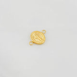 Herraje Virgen Milagrosa 0.6g / 1.5cm Oro Amarillo 18K