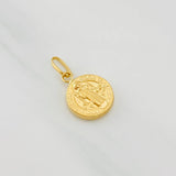 Dije San Benito 0.6g / 1.7cm Oro Amarillo 18K