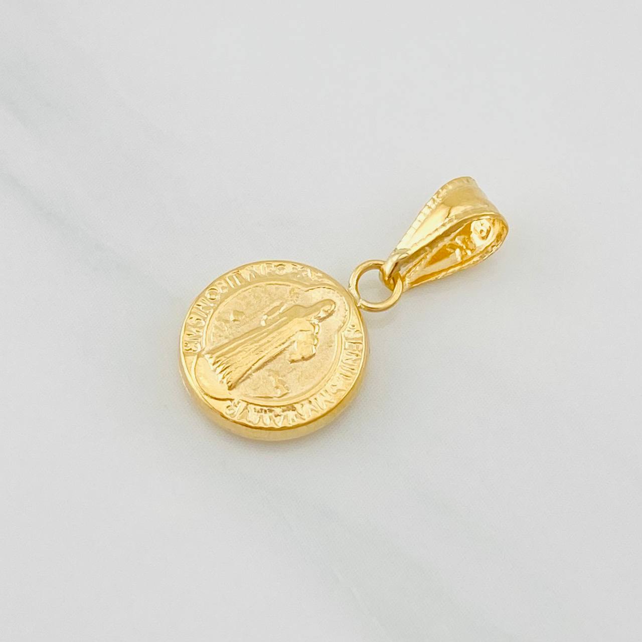 Dije San Benito 0.65g / 1.8cm Oro Amarillo 18K