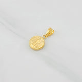 Dije San Benito 0.65g / 1.8cm Oro Amarillo 18K
