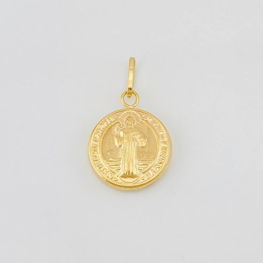 Dije San Benito 0.9g / 2cm Oro Amarillo 18K