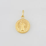 Dije San Benito 0.35g / 1.5cm Oro Amarillo 18K