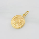 Dije San Benito 0.35g / 1.5cm Oro Amarillo 18K