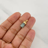 Dije Morralla Esmeralda 0.8g / 2cm Oro Amarillo 18K