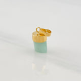 Dije Morralla Esmeralda 0.4g / 1.05cm Oro Amarillo 18K