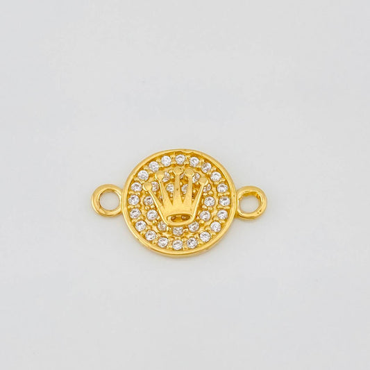 Herraje Corona 1.3g / 2.8cm Oro Amarillo 18K