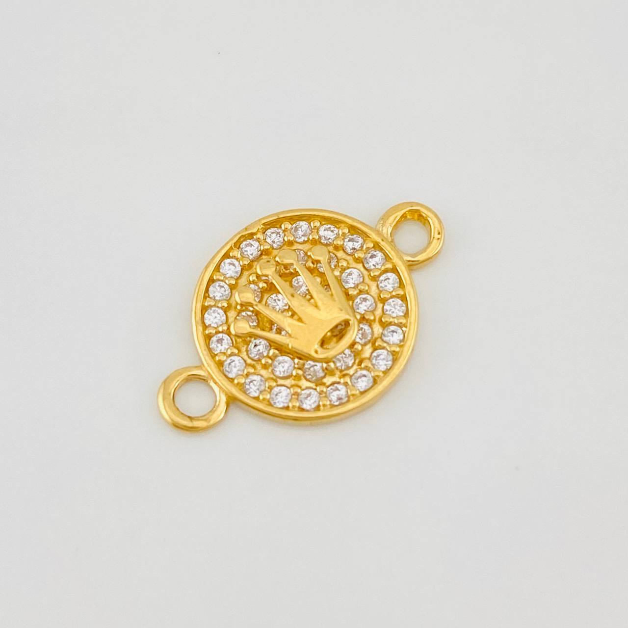 Herraje Corona 1.3g / 2.8cm Oro Amarillo 18K