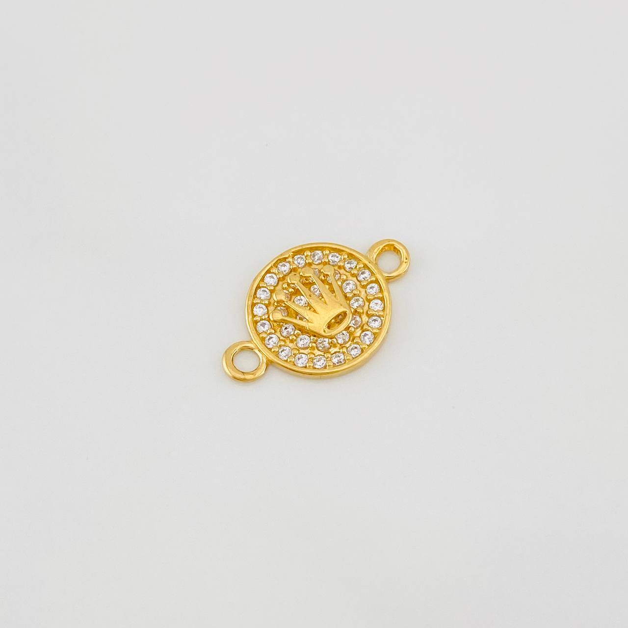 Herraje Corona 1.3g / 2.8cm Oro Amarillo 18K