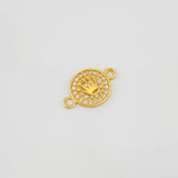 Herraje Corona 1.3g / 2.8cm Oro Amarillo 18K