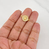 Herraje Corona 1.3g / 2.8cm Oro Amarillo 18K