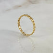 Anillo Cubano 1.15gr / T5 3/4 / Oro Amarillo