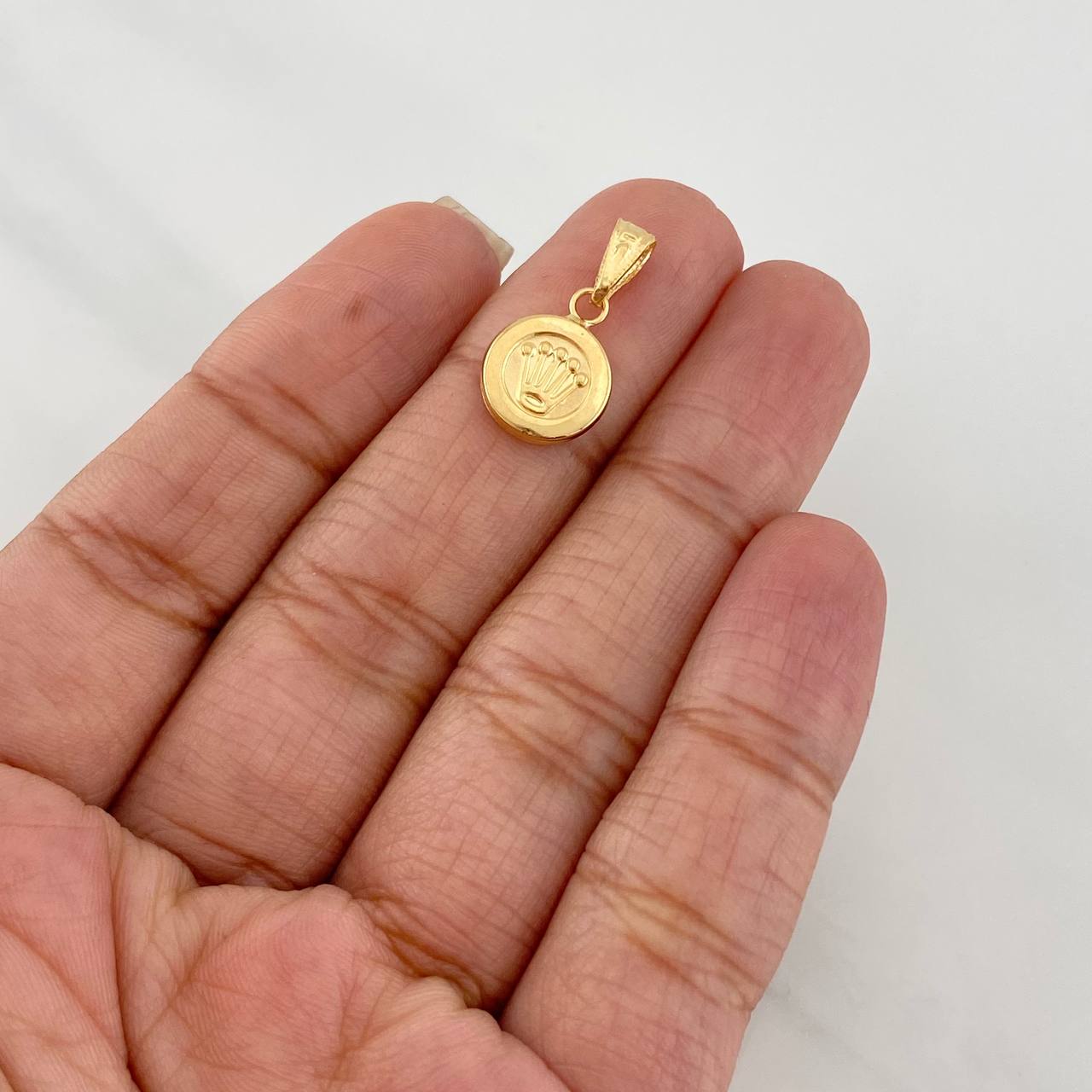 Dije Corona 1.05g / 1.7cm Oro Amarillo 18K