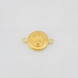 Herraje Corona 0.85g / 1.9cm Oro Amarillo 18K
